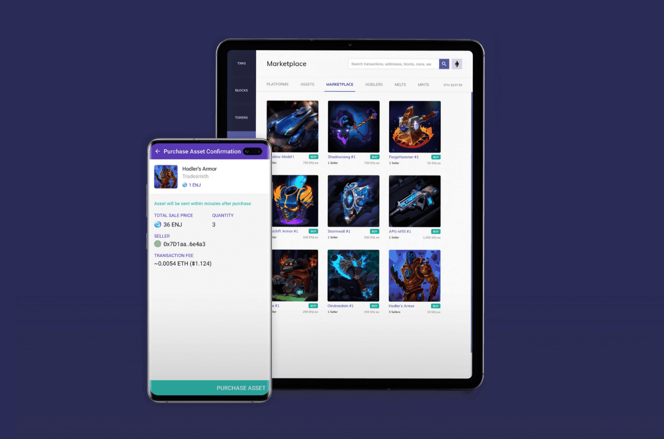 Introducing the Enjin Marketplace