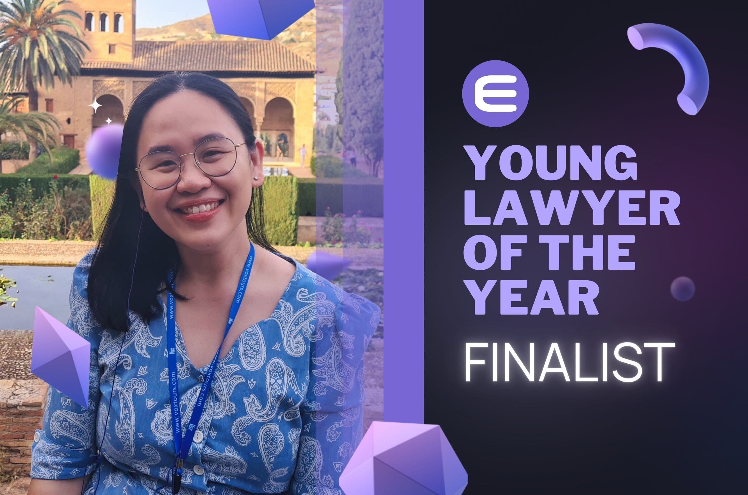 Enjin Ecosystem Lawyer Finalist for “Young Lawyer of the Year”