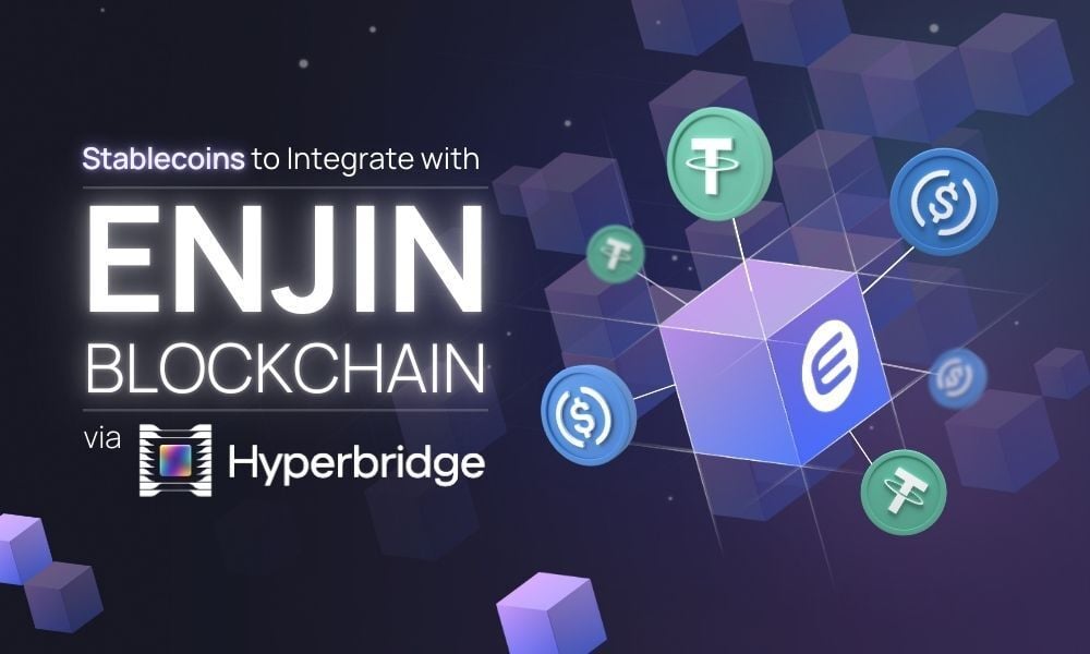 Stablecoins to Integrate with Enjin Blockchain via Hyperbridge Multitokens