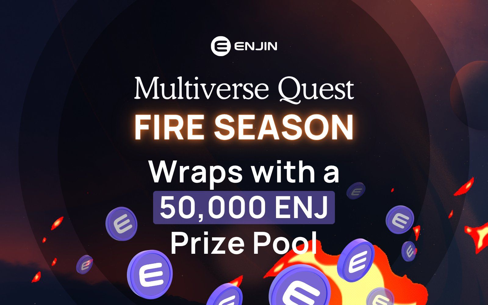 Multiverse Quest Fire Season Wraps with a 50,000 ENJ Prize Pool