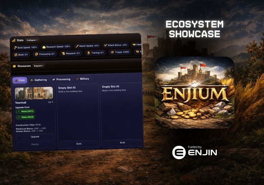 Enjium Brings Persistent NFT Champions to a Fresh Seasonal Strategy MMO