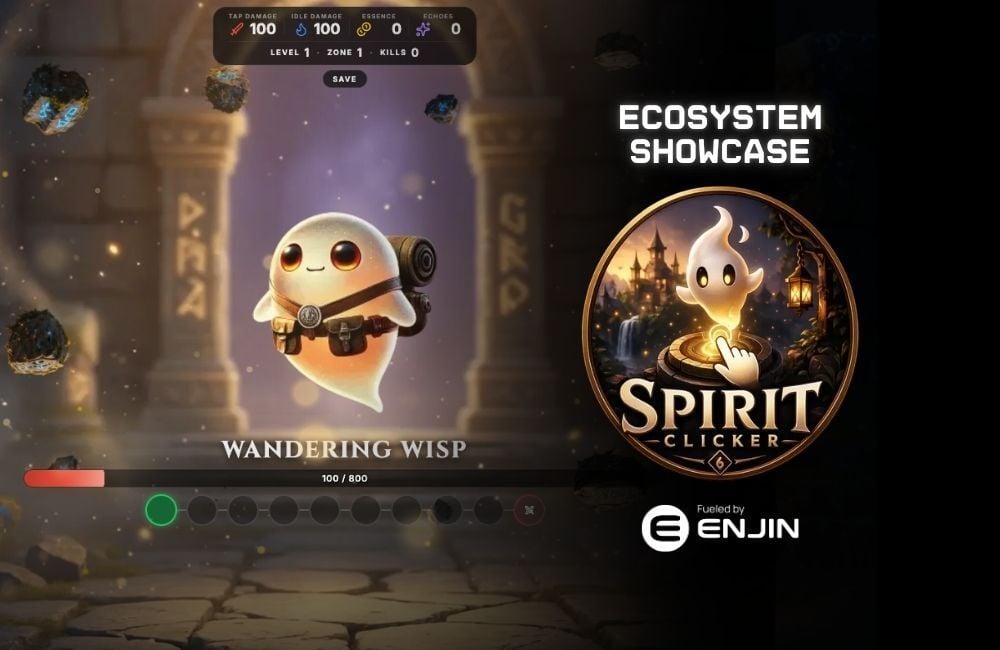 Spirit Clicker Game Brings Enjin NFT Boosts to an Endless Idle Climb